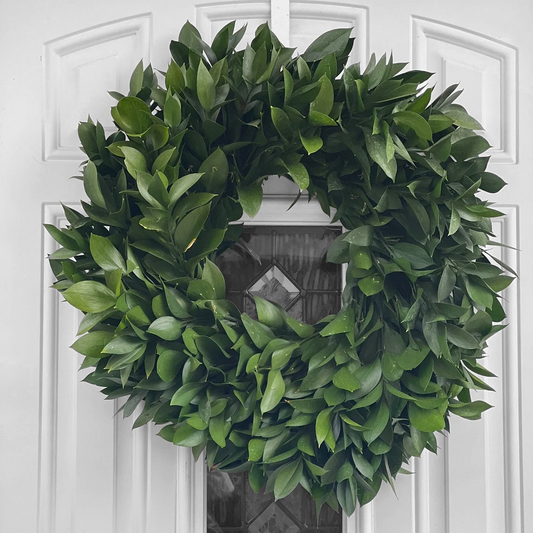 Fresh Ruscus Wreath