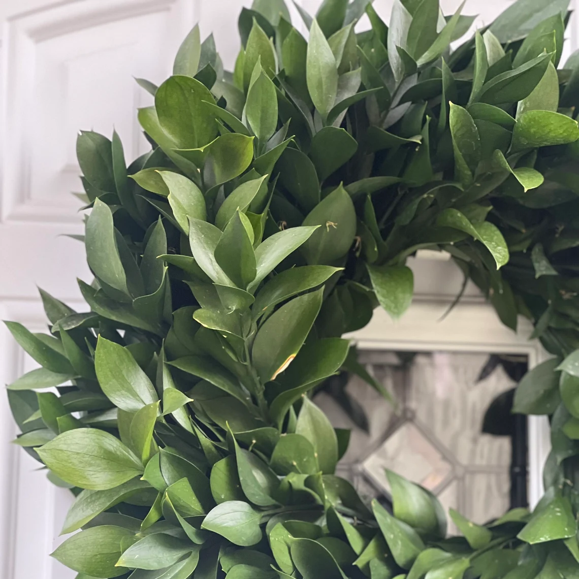 Fresh Ruscus Wreath