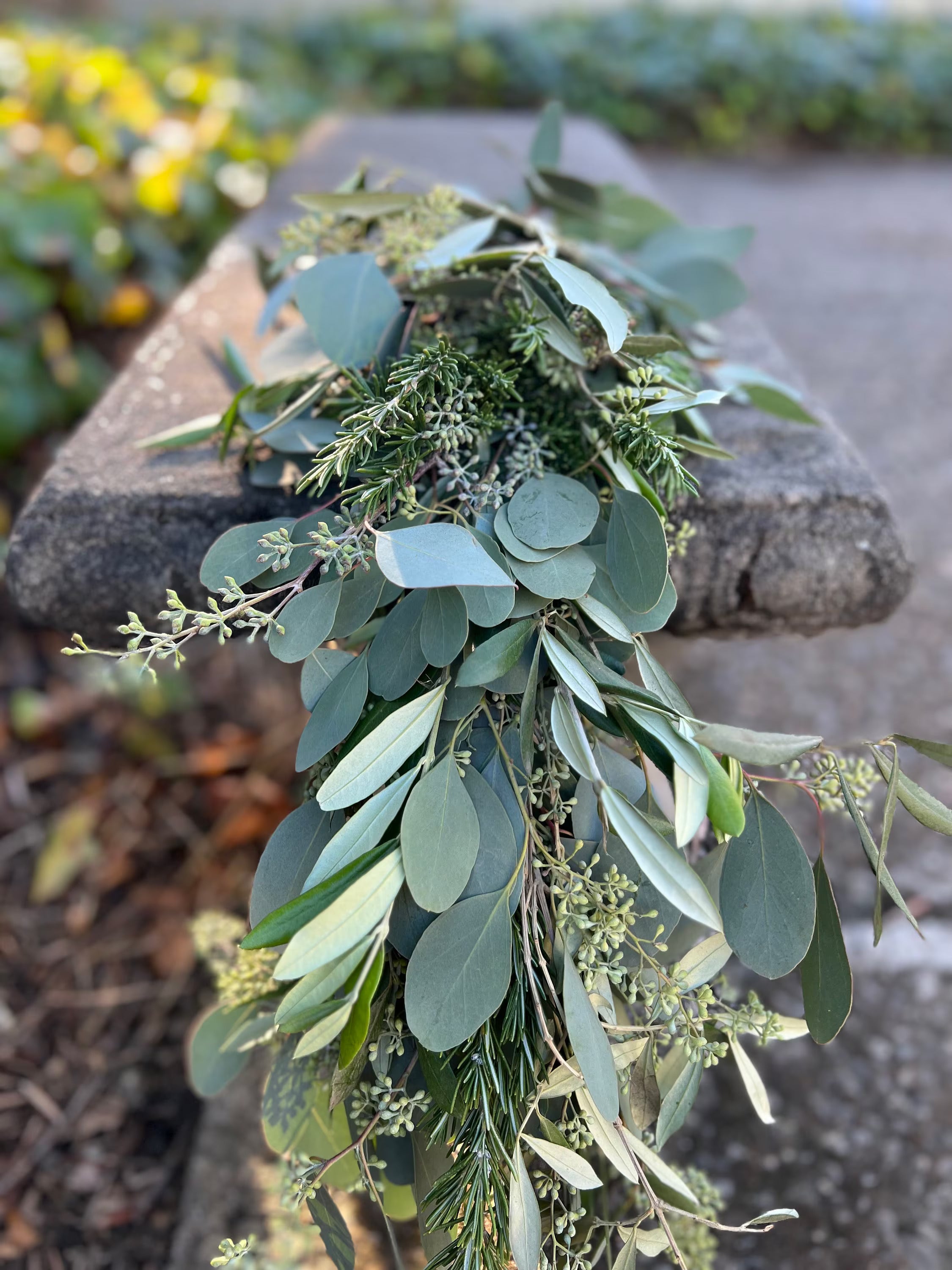 Seeded Eucalyptus Garland hotsell