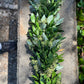 Fresh Seeded Eucalyptus and Ruscus Garland