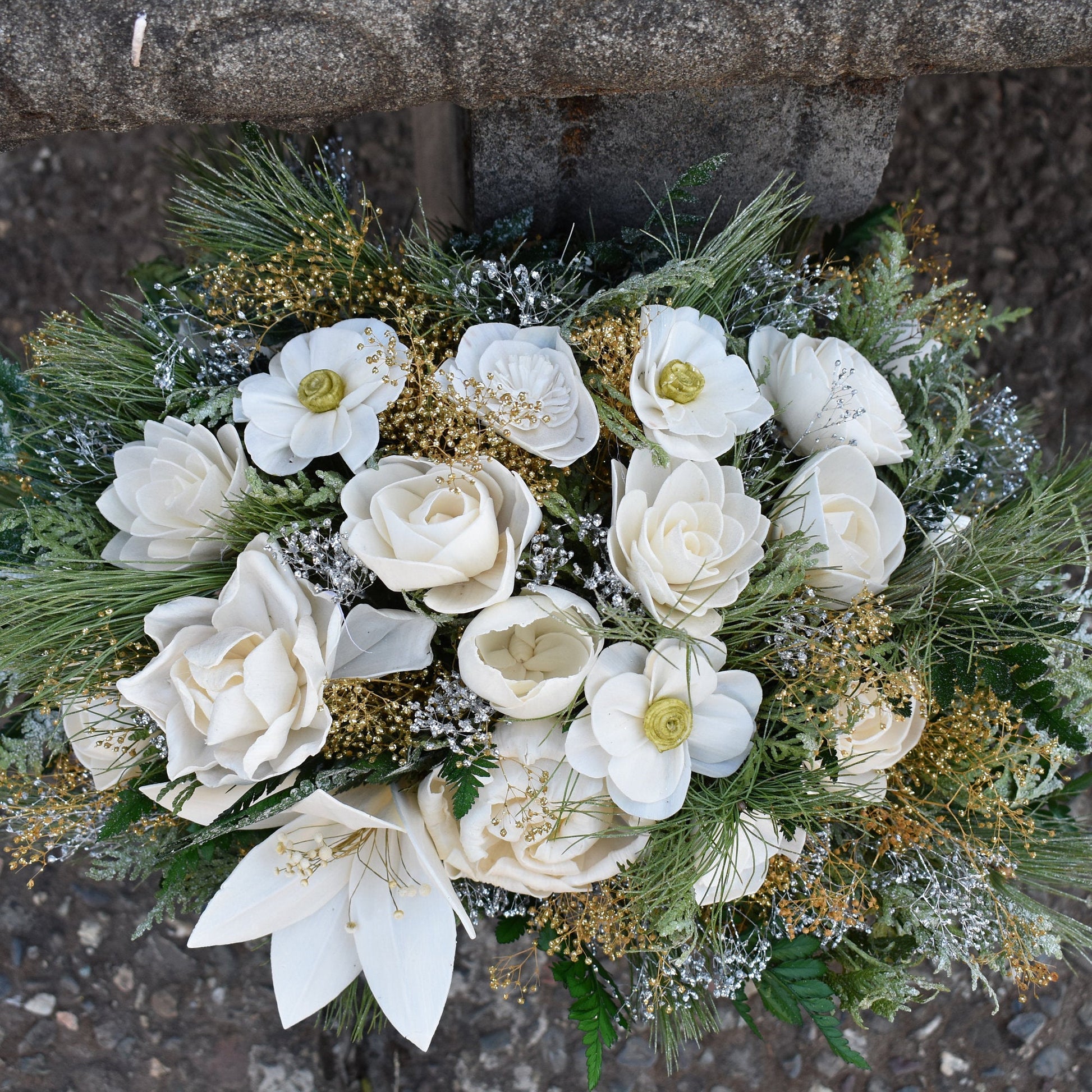 Glistening Winter Wonderland Bouquet